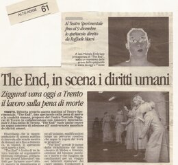 the end presentazione alto adige 2001